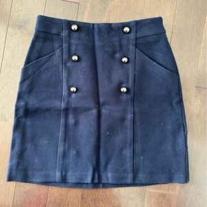 Twik Winter Stretch Mini Skirt, Size XS